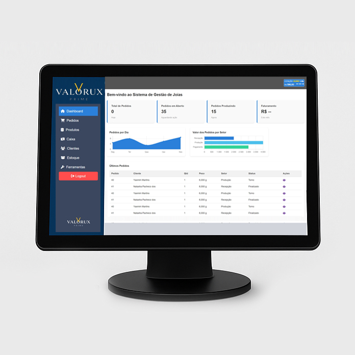 Tablet com Suporte Rotativo