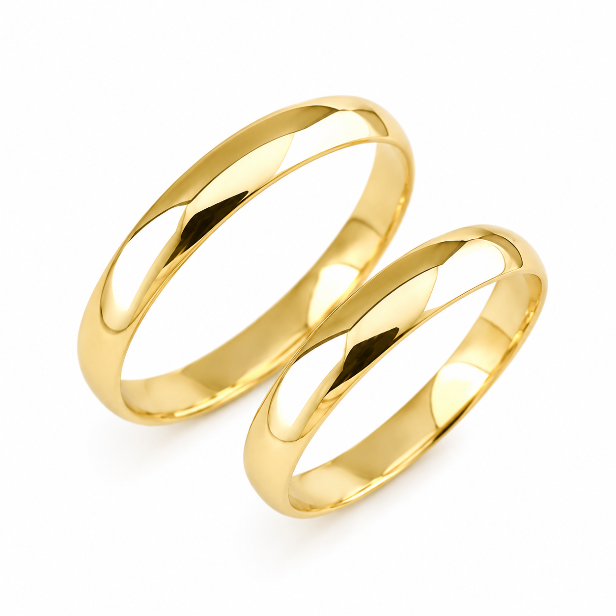 Aliança London em Ouro 18k • 3mm