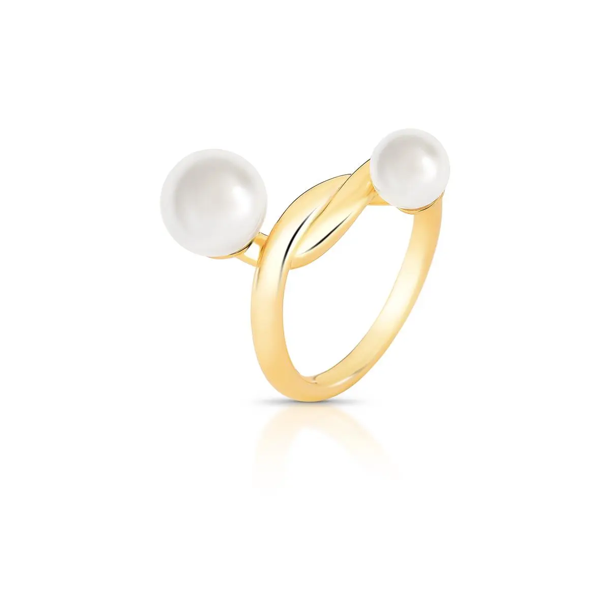 Anel Ariel banhado a Ouro 18k