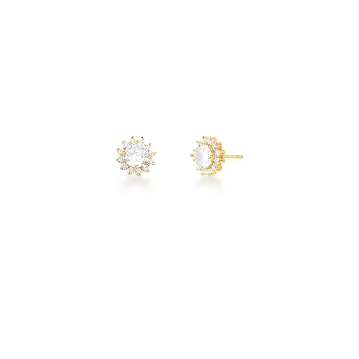 Brinco Carol banhado a Ouro 18k