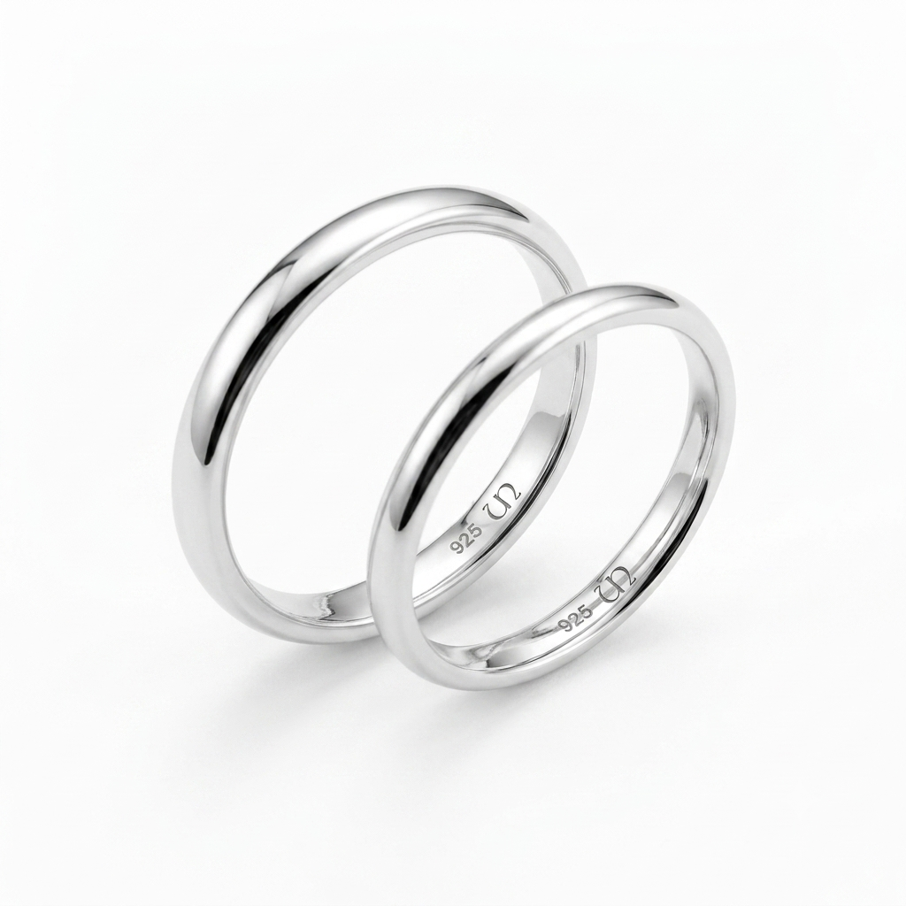 Alianças Paris em Prata 925 • 2mm