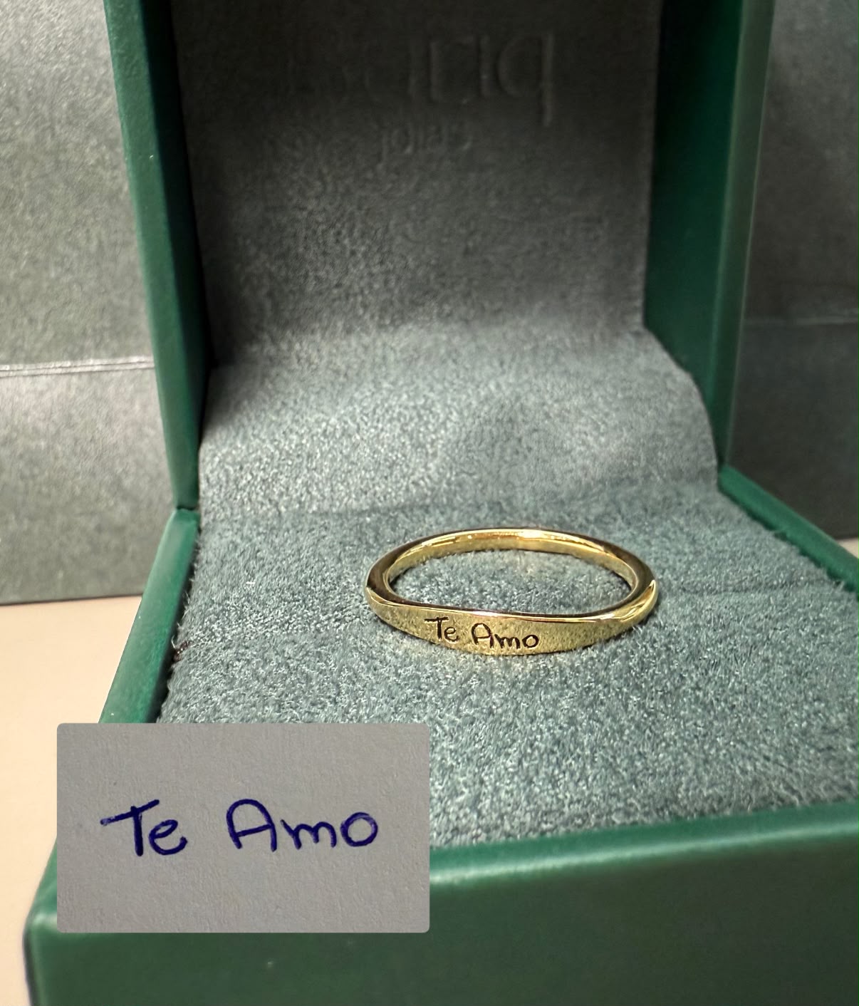 Anel Memories banhado a Ouro 18k