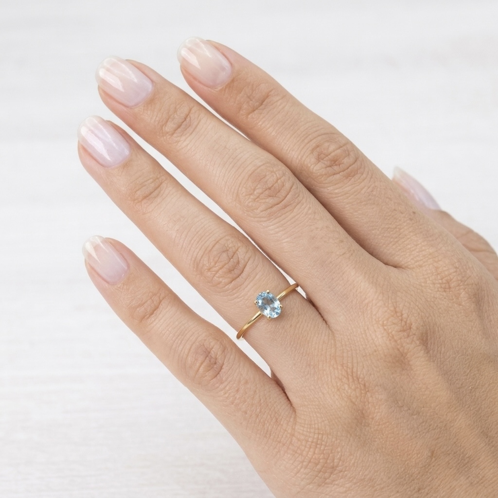 Anel Sky em ouro 18k