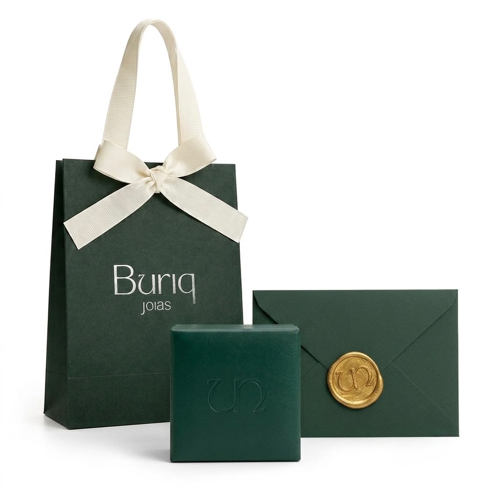 Corrente Amor Eterno em Ouro Branco 18k e Diamantes de Laboratório