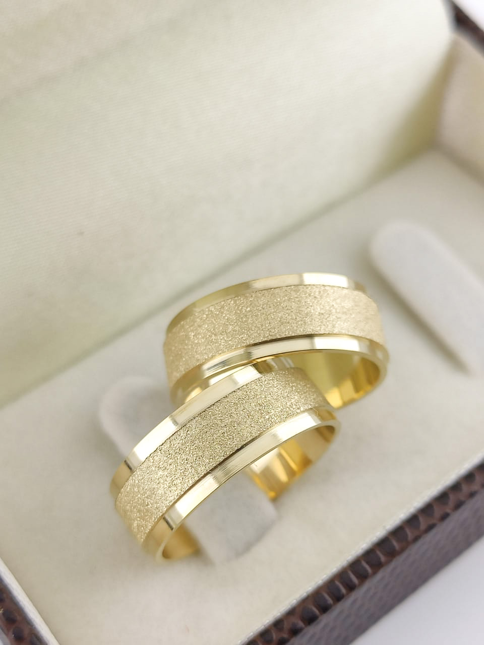 Aliança ouro 18k, 7mm, 14g