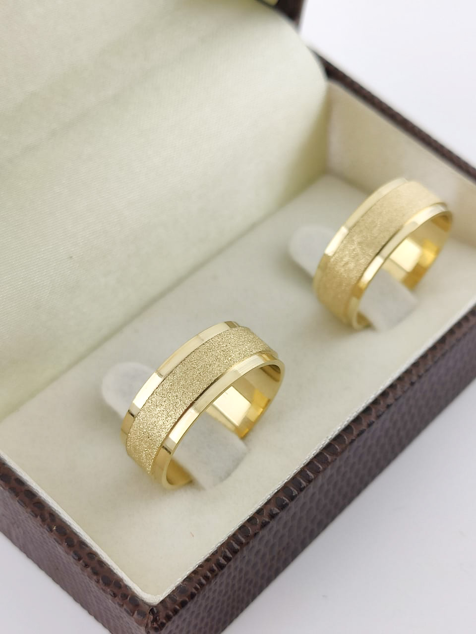 Aliança ouro 18k, 7mm, 14g
